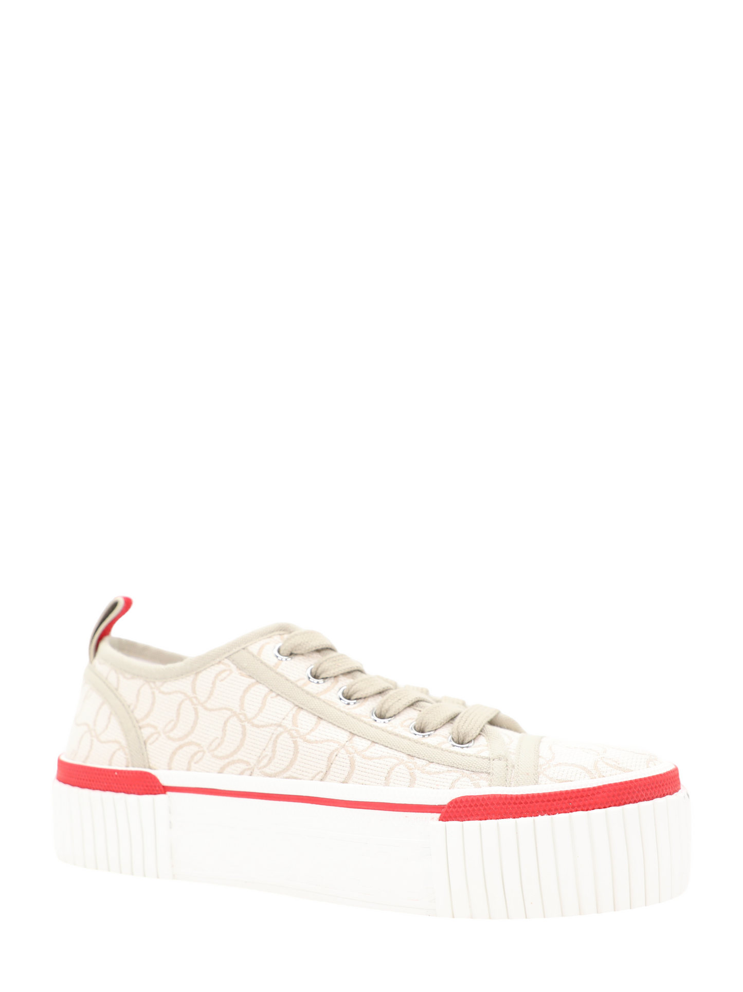 Christian Louboutin Super Pedro 40 Jacquard Toile Mono Sneaker | In-Store Only