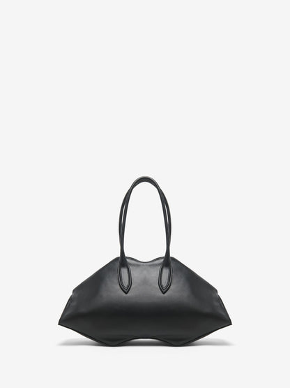 Alexander McQueen Manta in Black/Silver