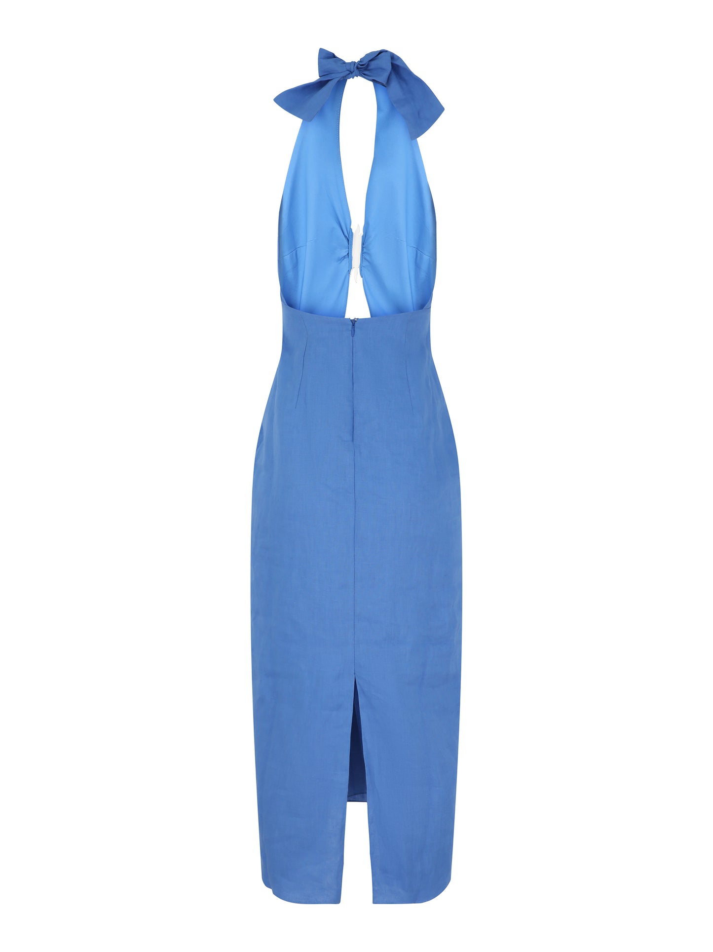 Cala de la Cruz Orly Dress in Azure