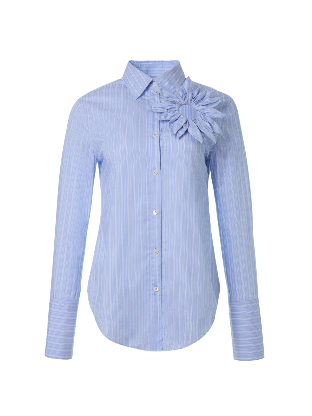 MONSE Sunflower Blouse in Blue Multi
