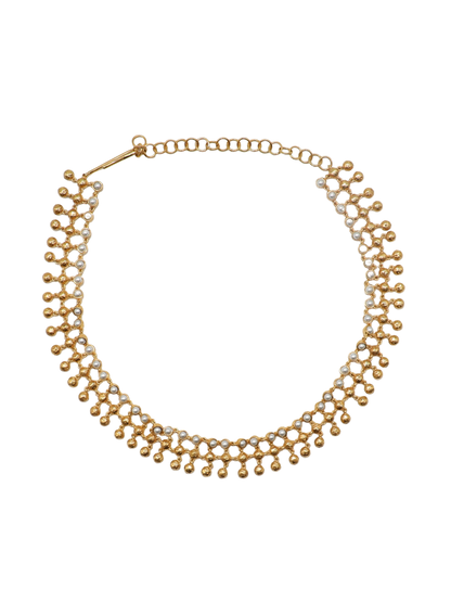 Joanna Constantine Mini Orbs Choker Necklace With Pearls