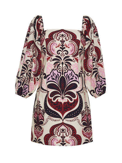 Cara Cara Montauk Dress in Palm Pavillion