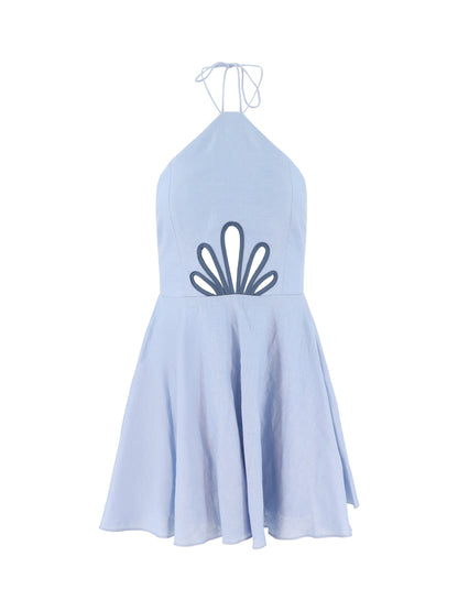 Azulu Perlia Dress in Hortensia Blue