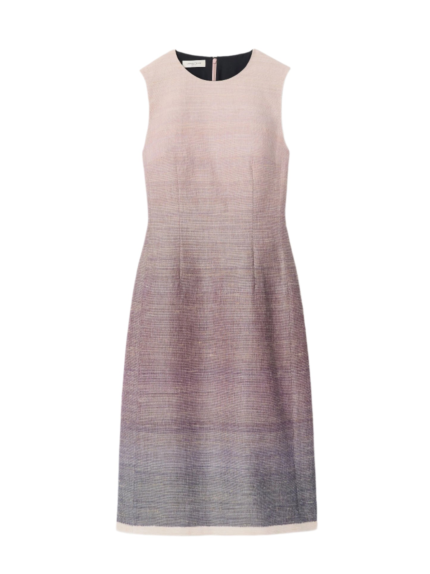 Lafayette 148 Midi Sheath Dress in Violet Ash Multi