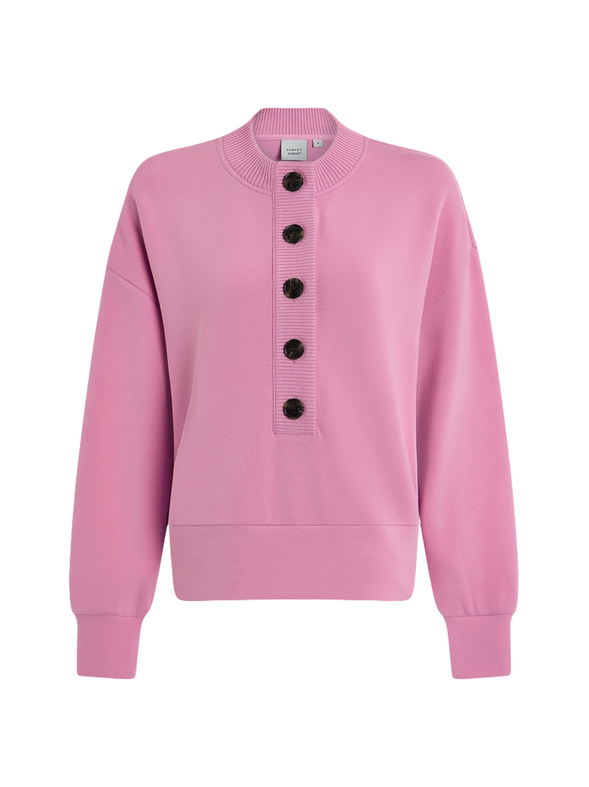 Reena Btn Front Sweat