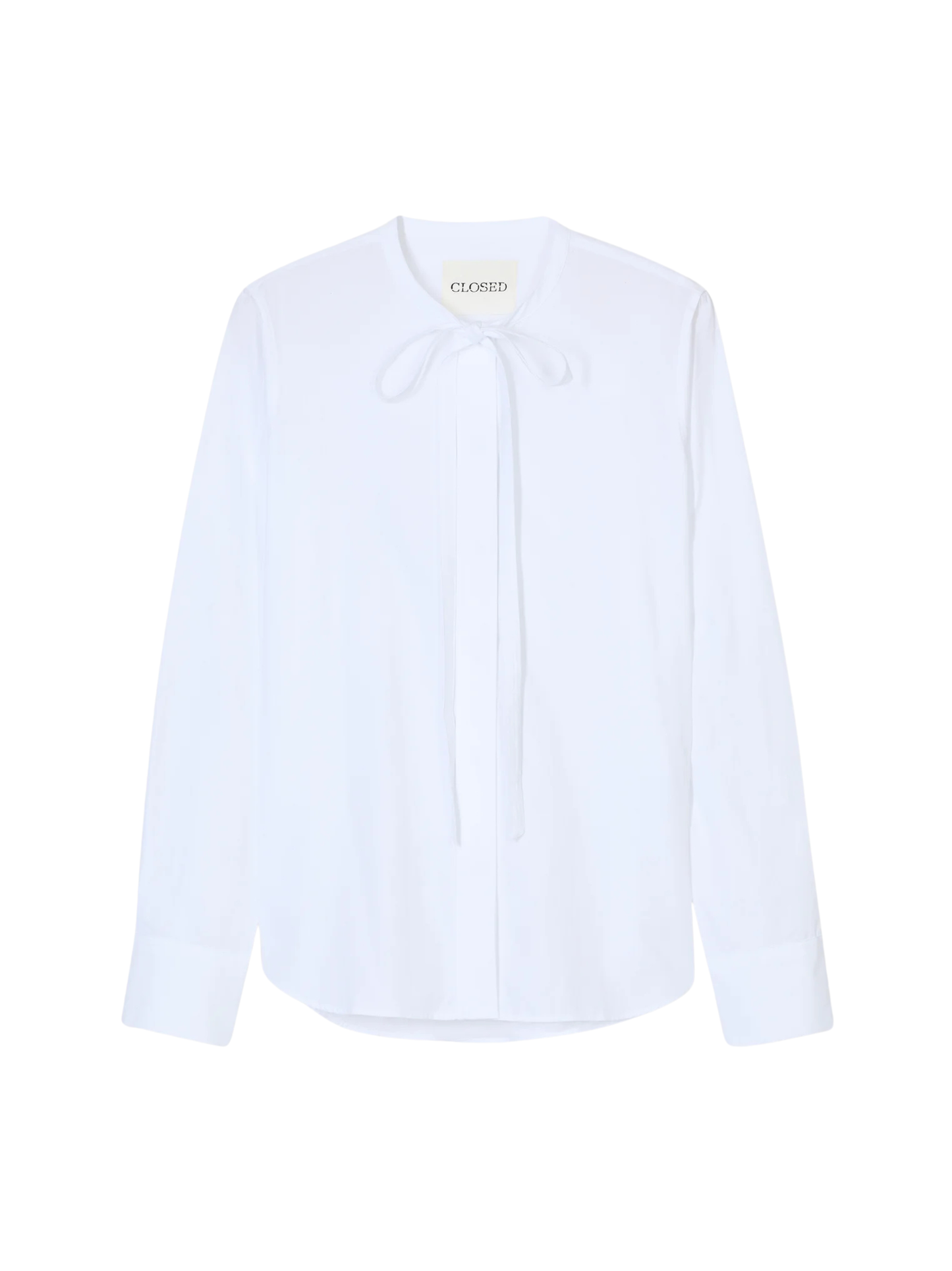 Strap Bow Tie Blouse