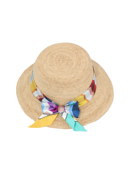Missoni Straw Hat With Tie (More Colors)