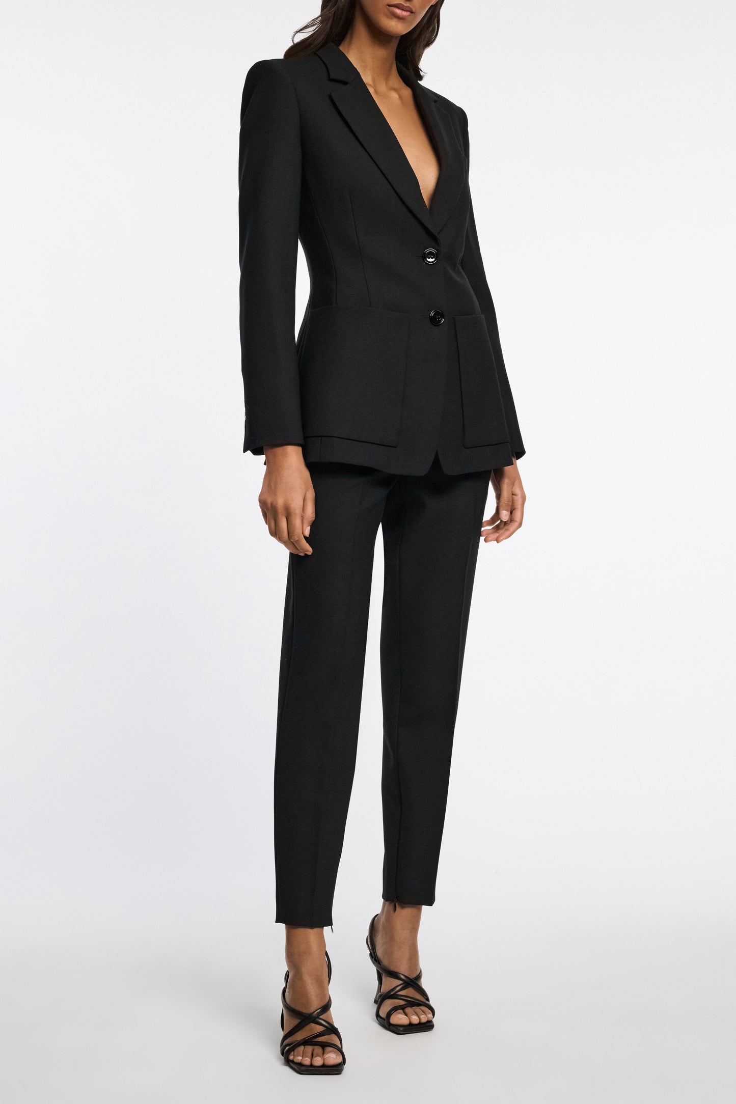 Dorothee Schumacher Refreshing Ambition Pants in Pure Black