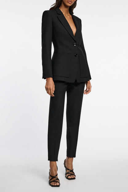 Dorothee Schumacher Refreshing Ambition Pants in Pure Black