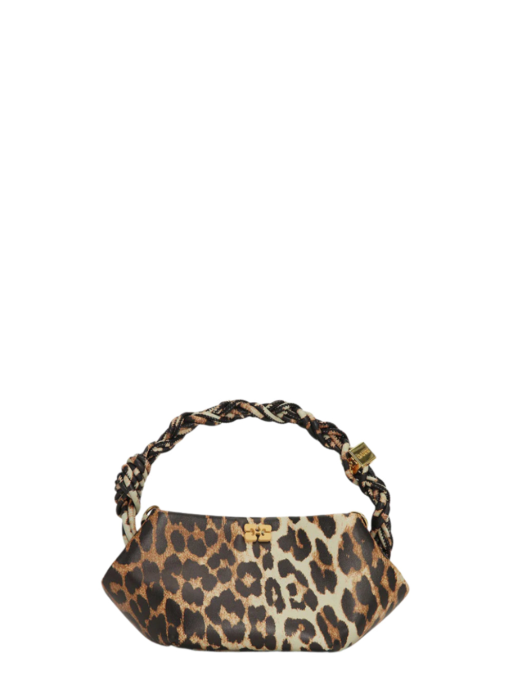 Ganni Bou Bag Mini in Leopard Print