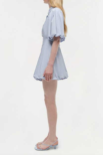 Simkhai Cleo Balloon Pintuck Mini Dress (More Colors)