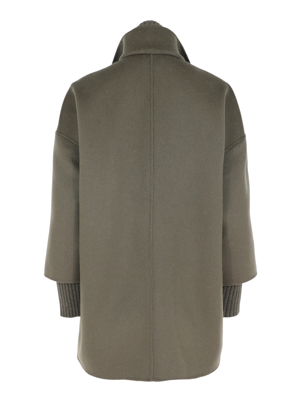Kinross Knit Insert Zip Mock Coat (More Colors)