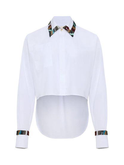Hellessy Josie Shirt in White