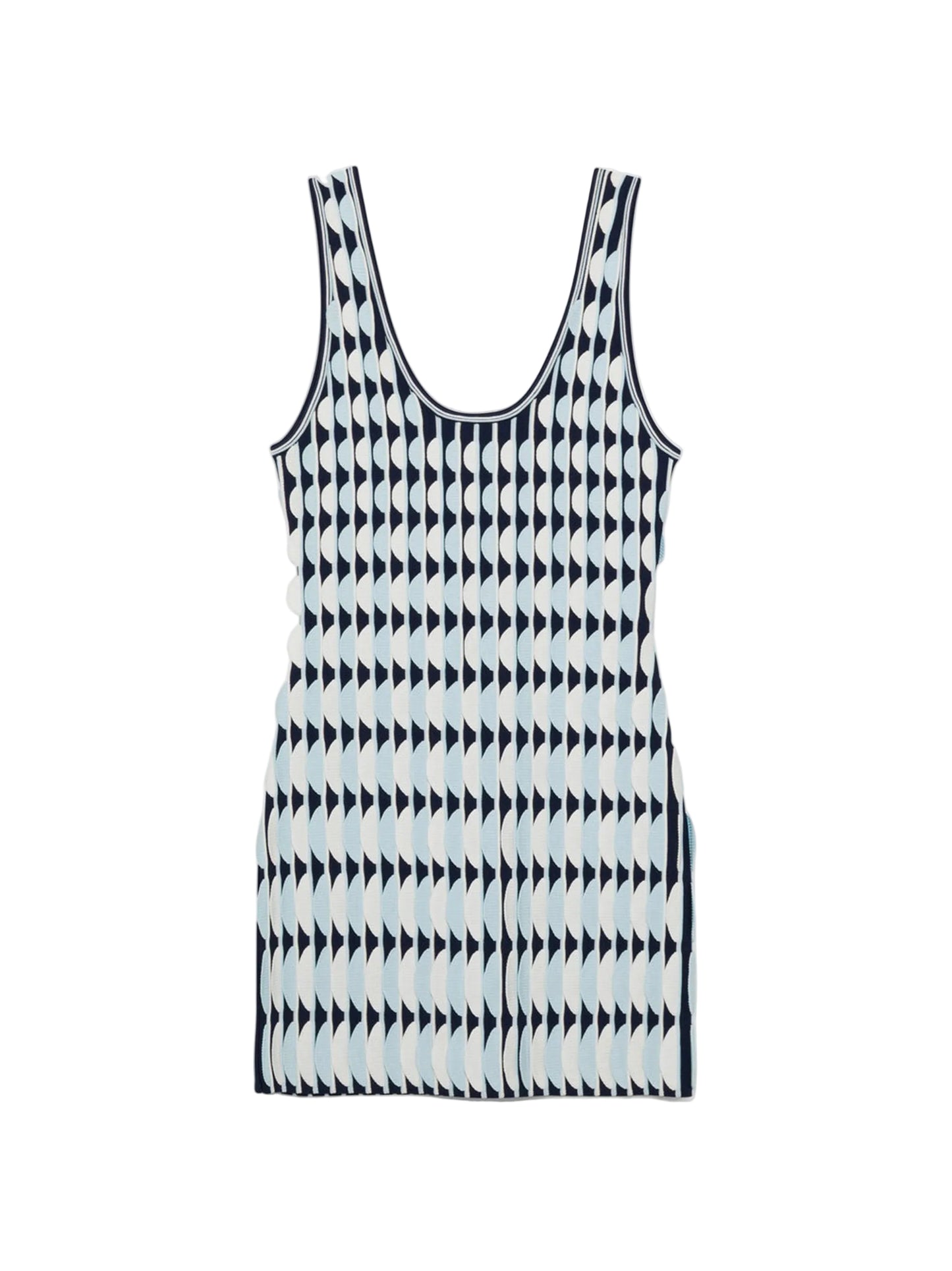 Simkhai Lorien Mini Dress in Sky Multi