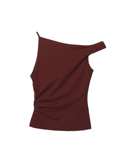 A.L.C. Leia Top in Rust