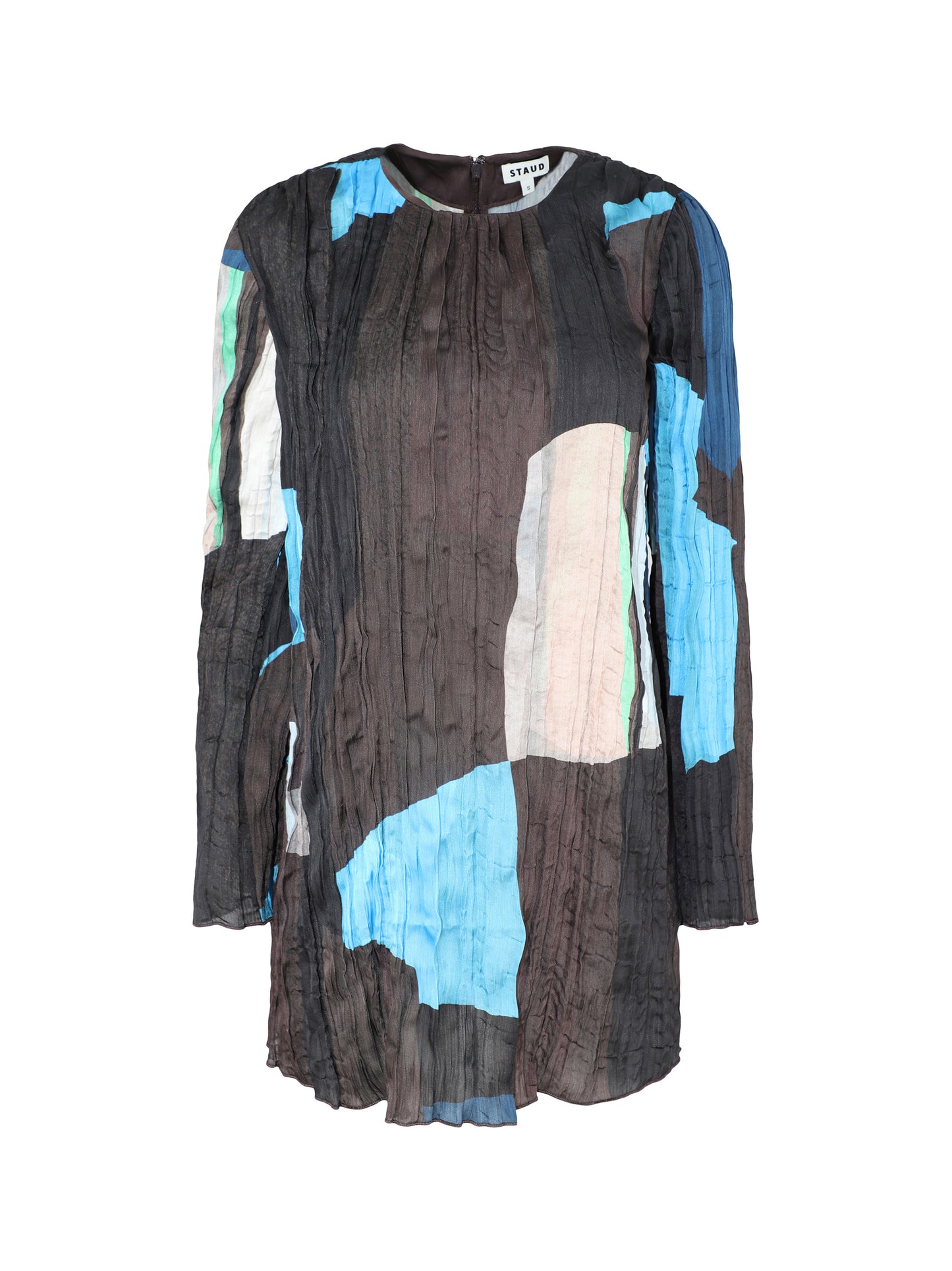 Staud Kona Dress in Blue Prism