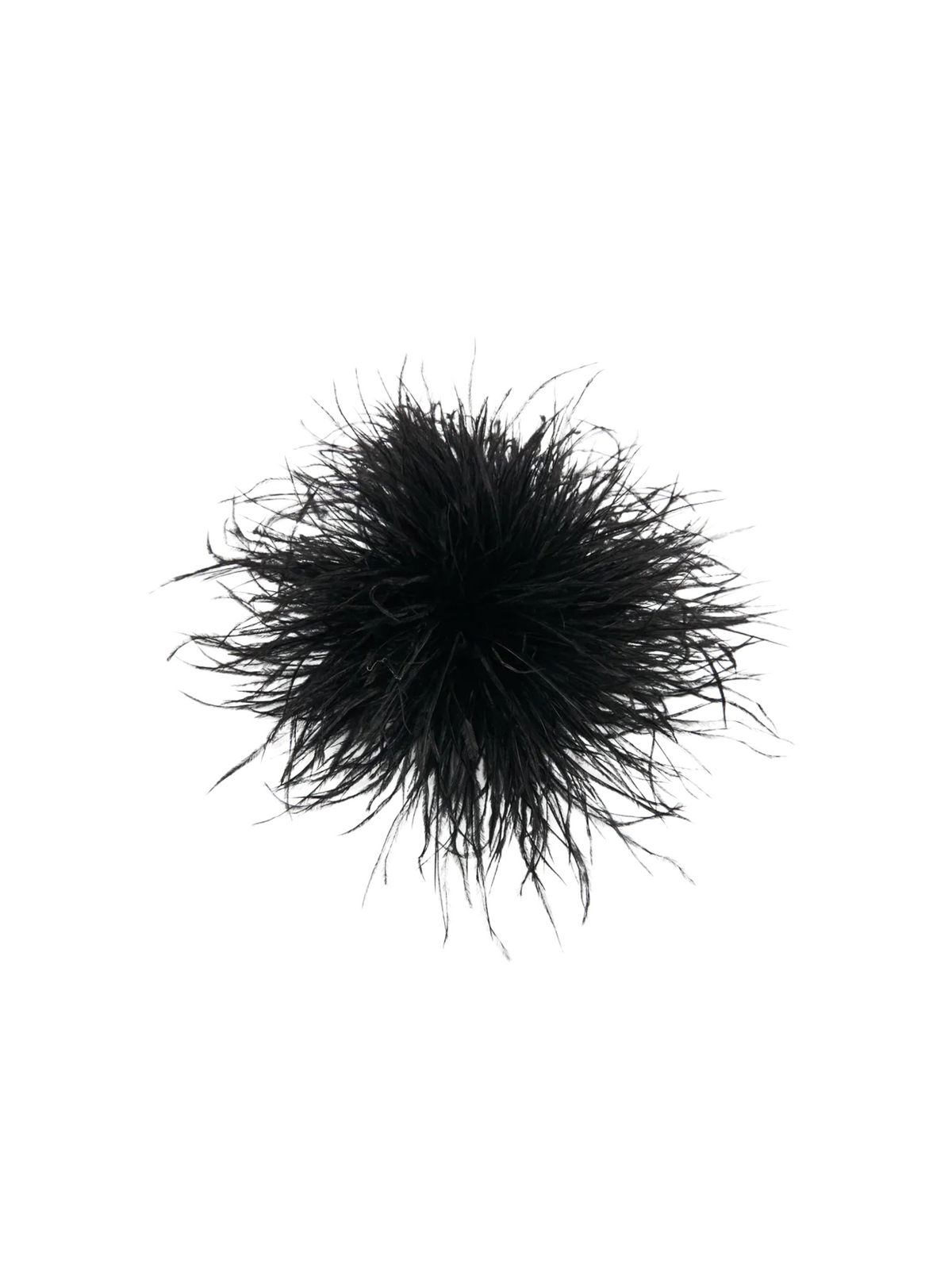 Kurdy Ostrich Feathers Brooch