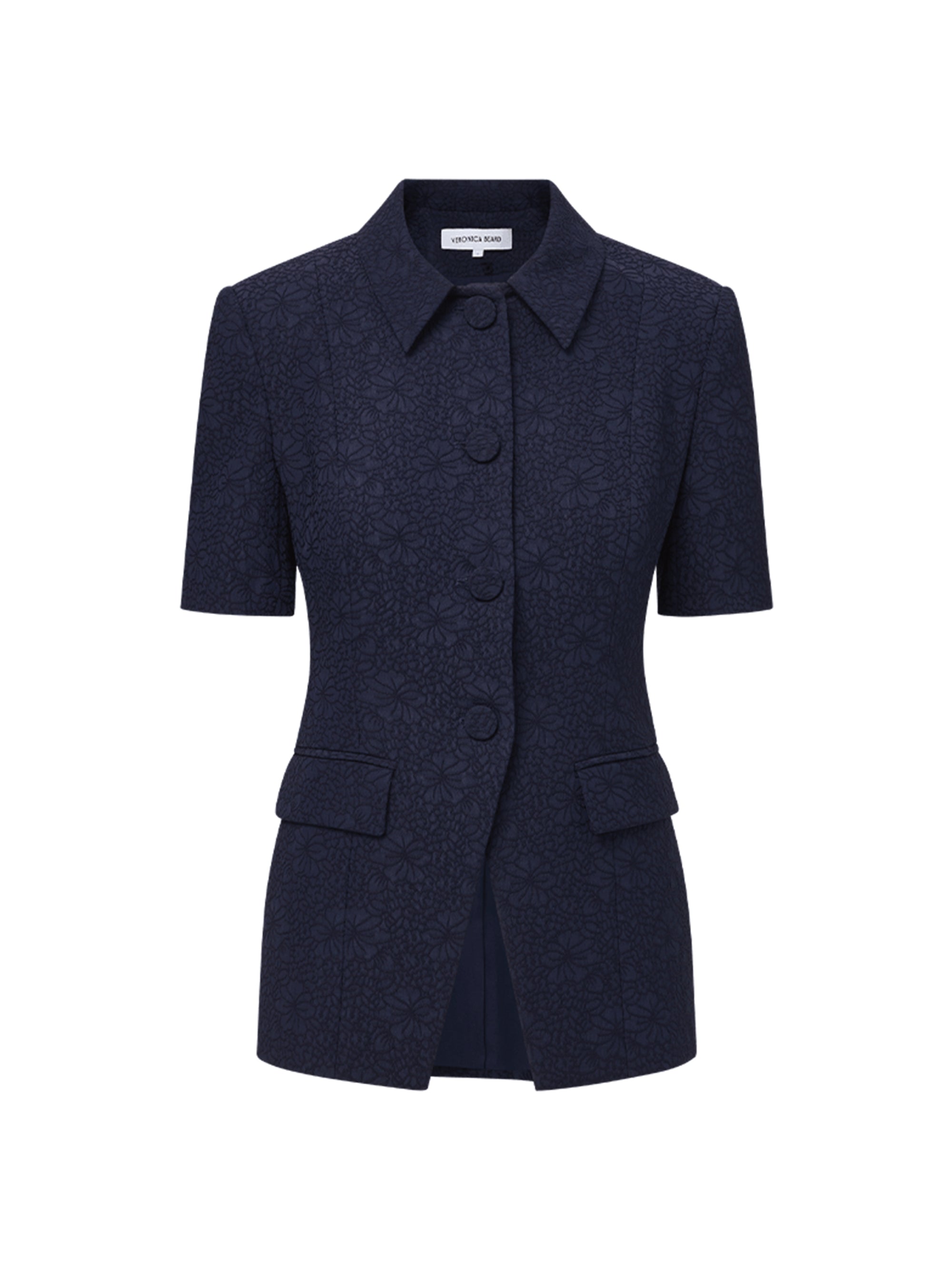 Veronica Beard Bodie Jacquard Jacket in Navy – Leigh's of Breton