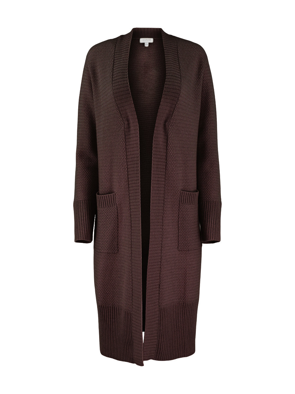 Kinross Cashmere Textured Duster Cardigan