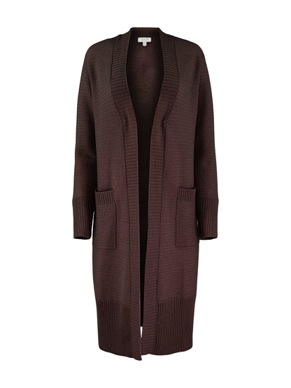 Kinross Cashmere Textured Duster Cardigan