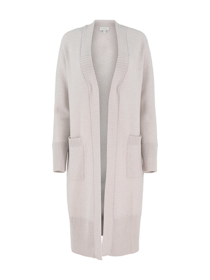 Kinross Cashmere Textured Duster Cardigan