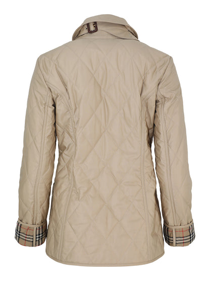Burberry Fernleigh Quilted Jacket in New Chino