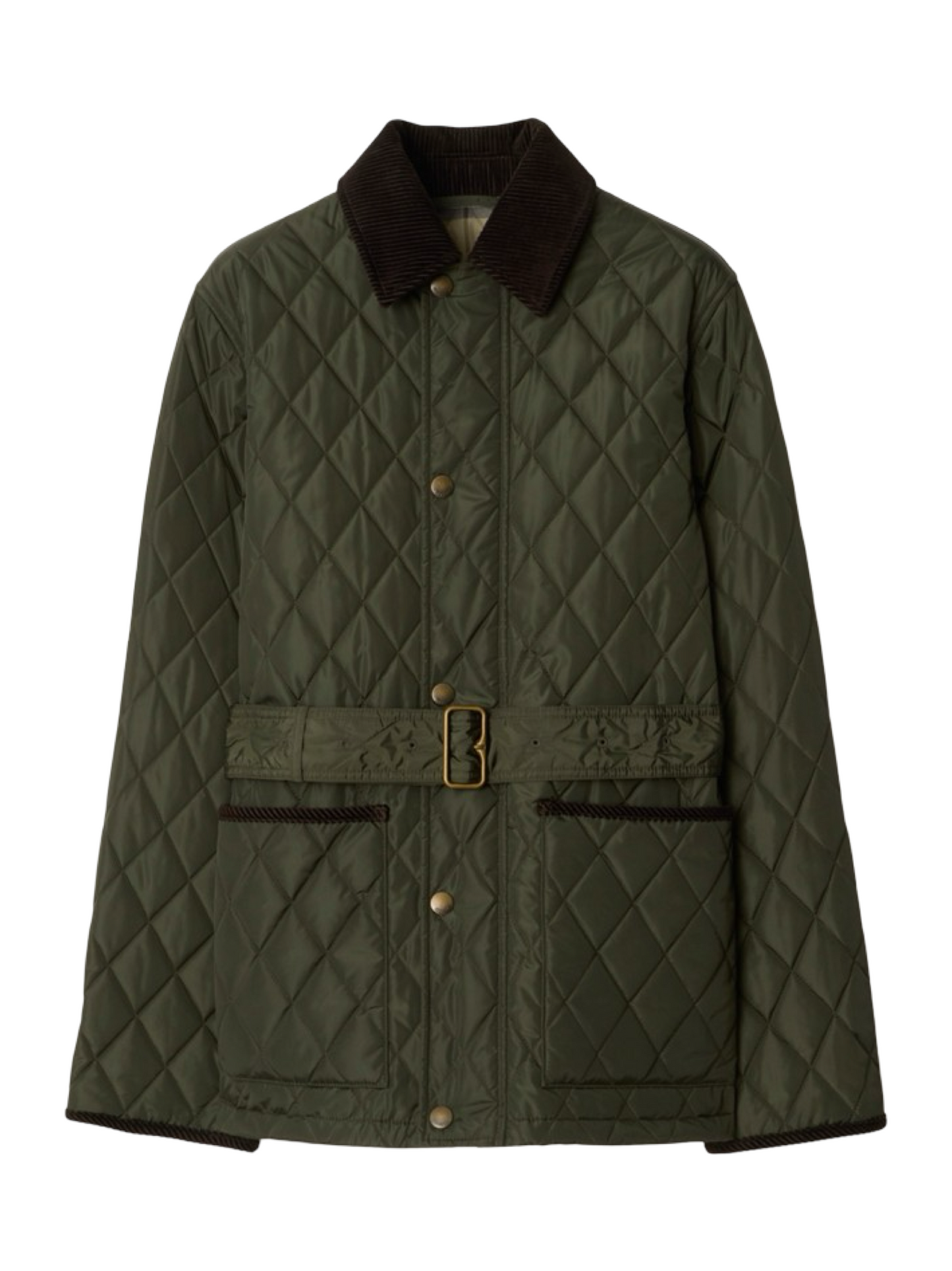 Burberry Quilted Nylon Jacket in Shale