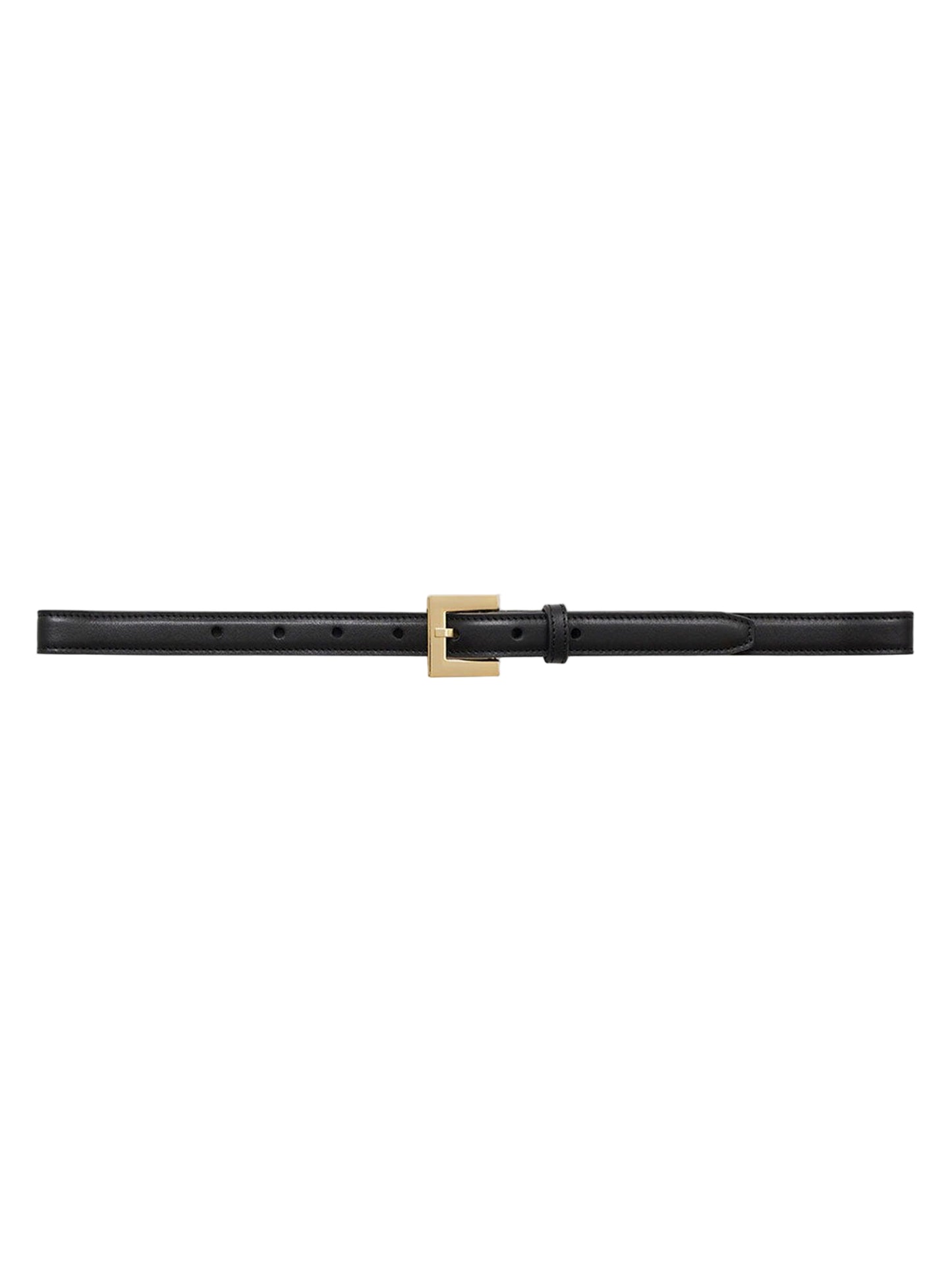 Anine Bing Nicola Belt in Black w/Gold