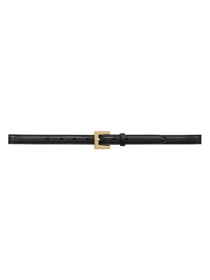 Anine Bing Nicola Belt in Black w/Gold