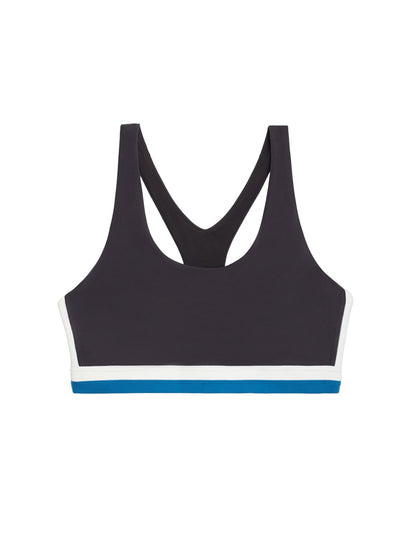 Splits59 Maci Airweight Bra in Graphite/White