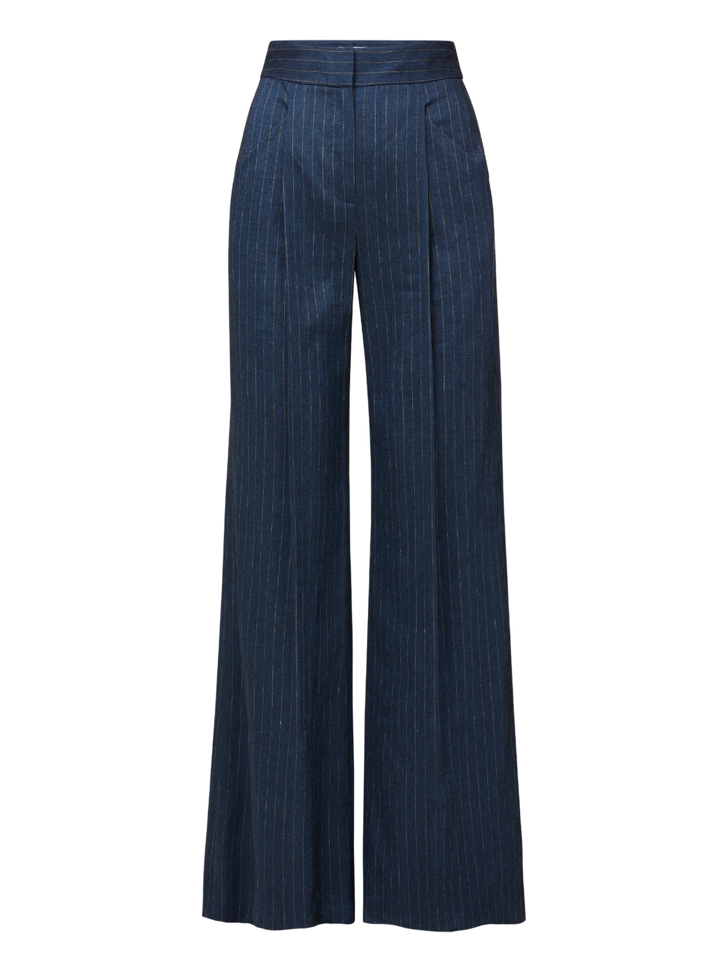 Veronica Beard Rimini Pant in Blue/Dove
