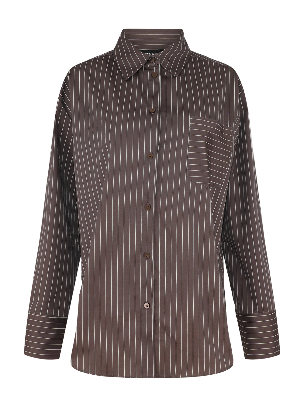 SEROYA Kiera Top in Slate Brown/Egg