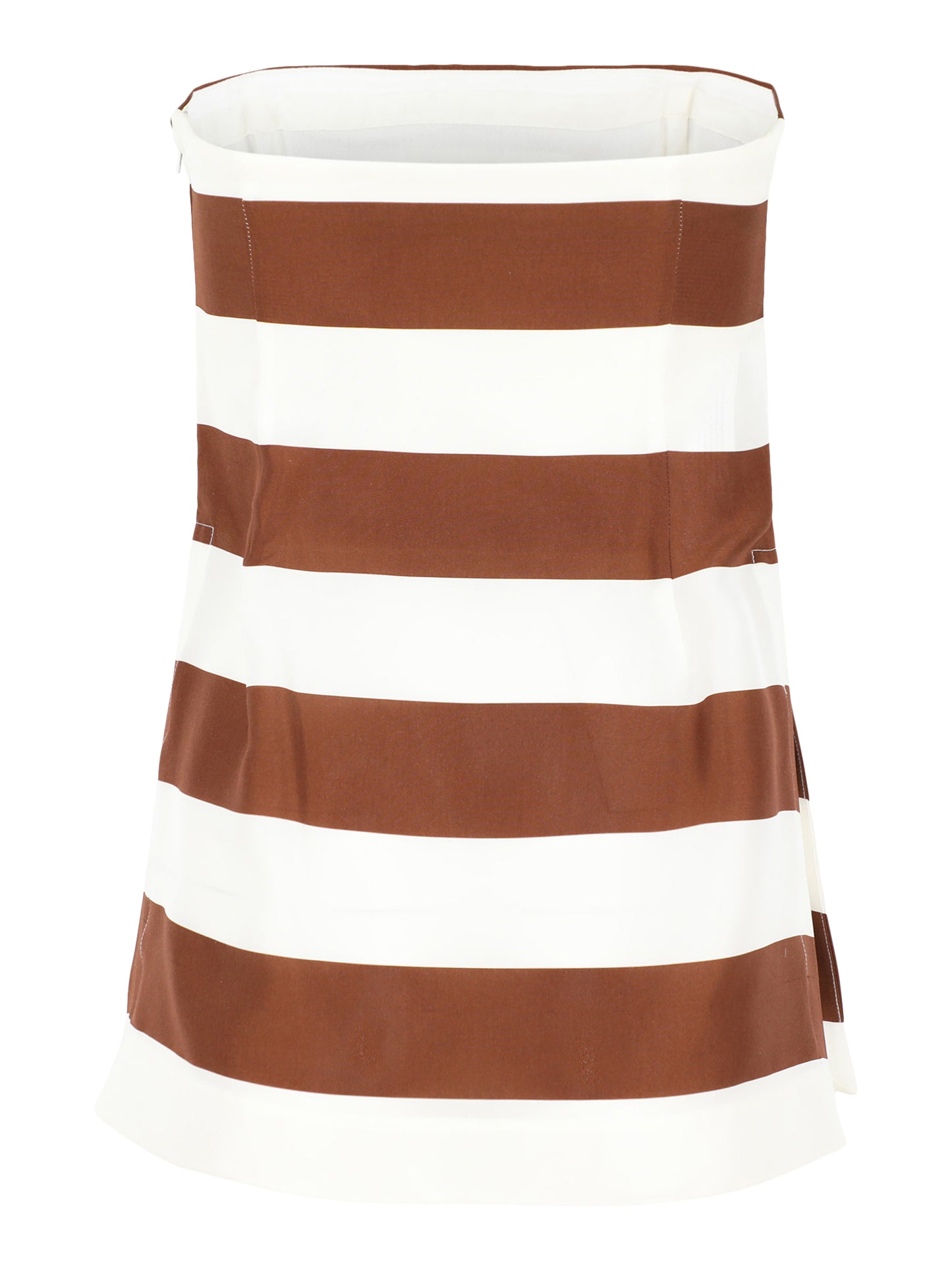 Cult Gaia Rhett Top in Large Saddle Stripe