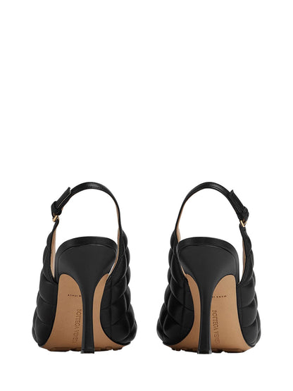 Bottega Veneta Padded Slingback Sandal Heel