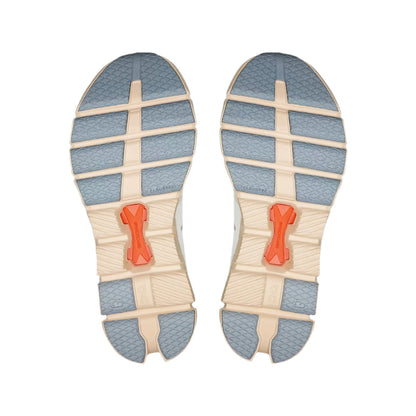 On Running Women's Cloud X4 Sneaker in Ivory/Salmon