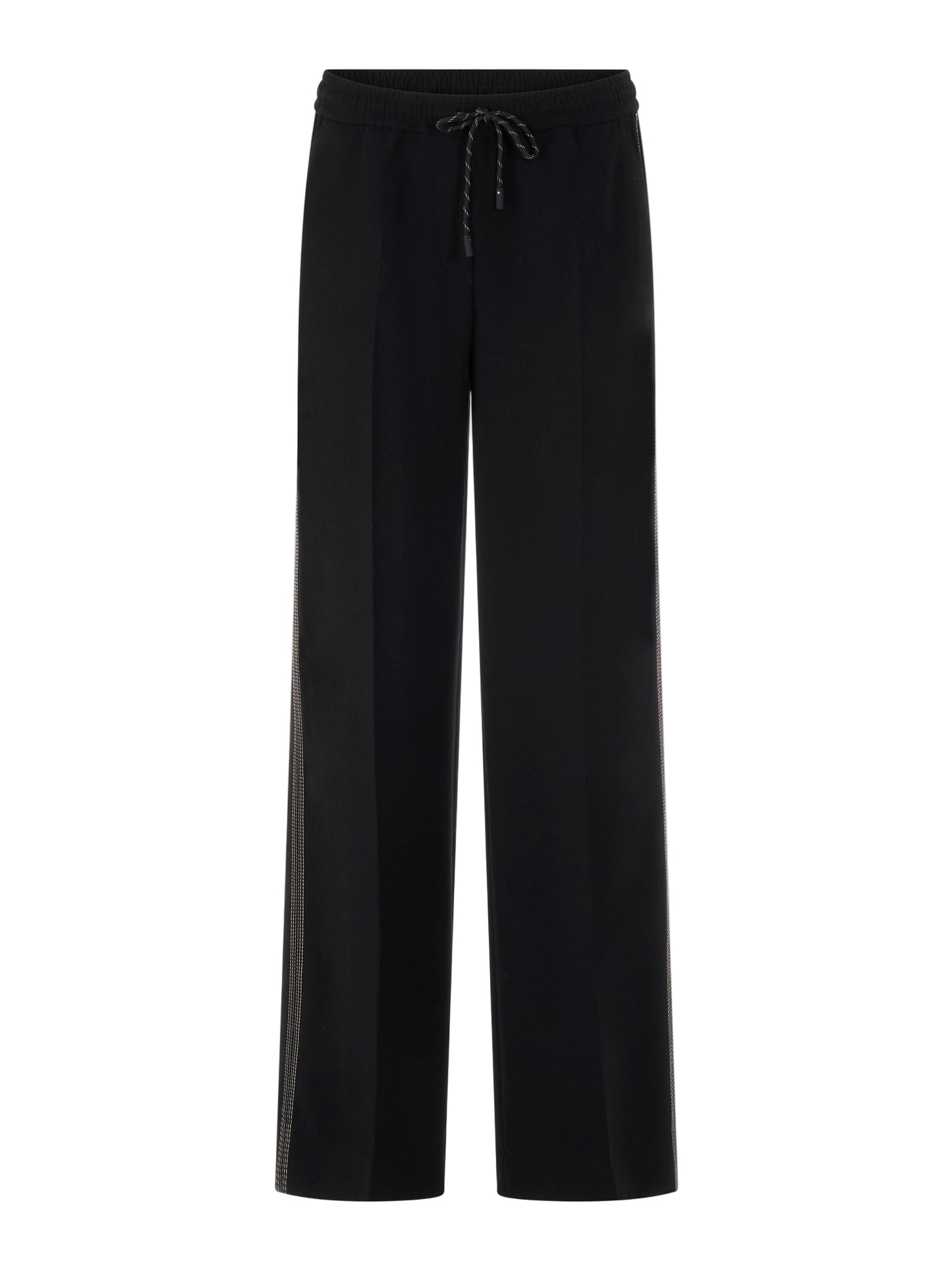 Marc Cain Track Pant w/ Side Stitch in Black