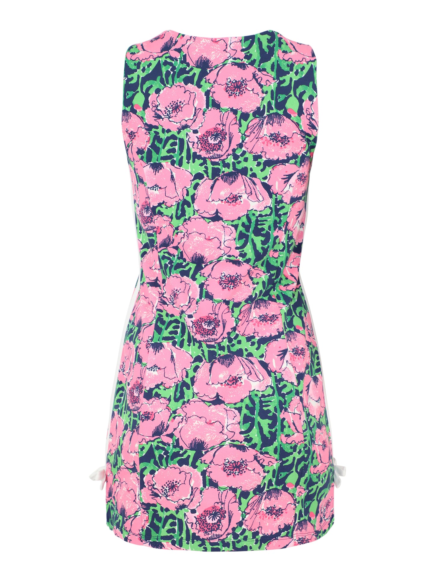 Lilly Pulitzer Mela Active Dress UPF 50+ in Low Tide Navy Florrie