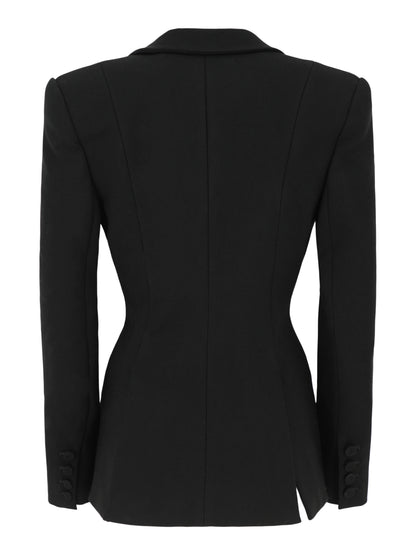 Sans Faff Sloan Structured Blazer in Black