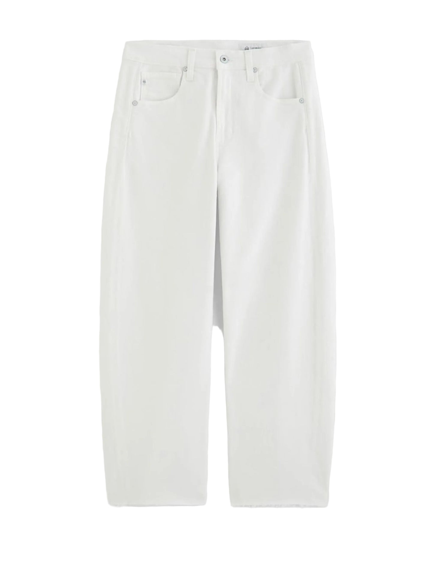 AG Jeans Hattie Crop in Gallery White