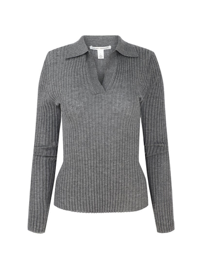 Autumn Cashmere Rib Jonny Collar Shirt (More Colors)