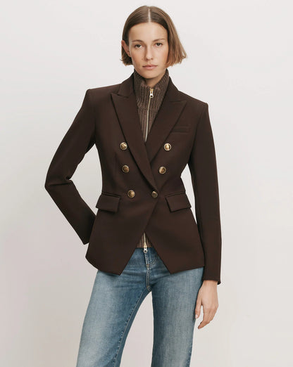 Veronica Beard Miller Dickey Jacket in Espresso