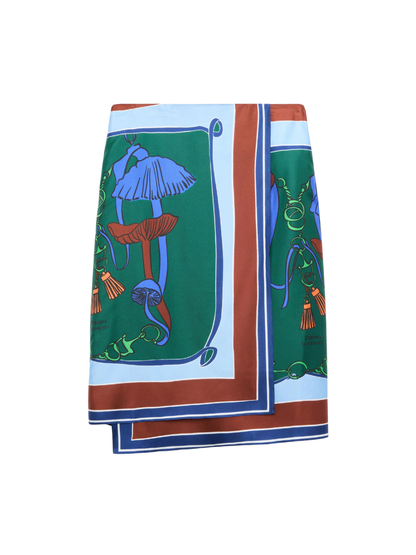Dorothee Schumacher Cosmic Funghi Skirt in Colorful Ribbon