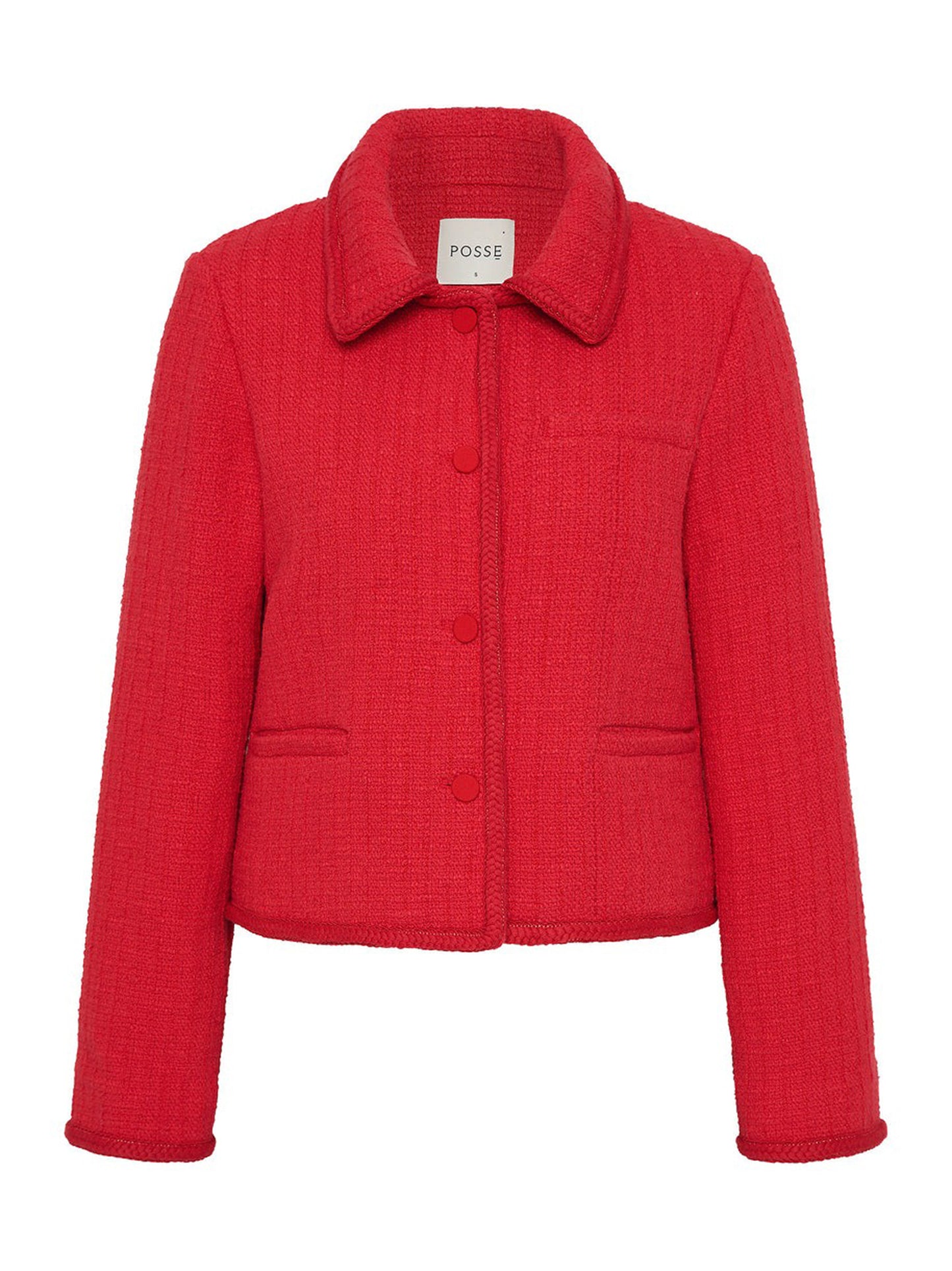 Posse Jacqueline Jacket in Scarlet