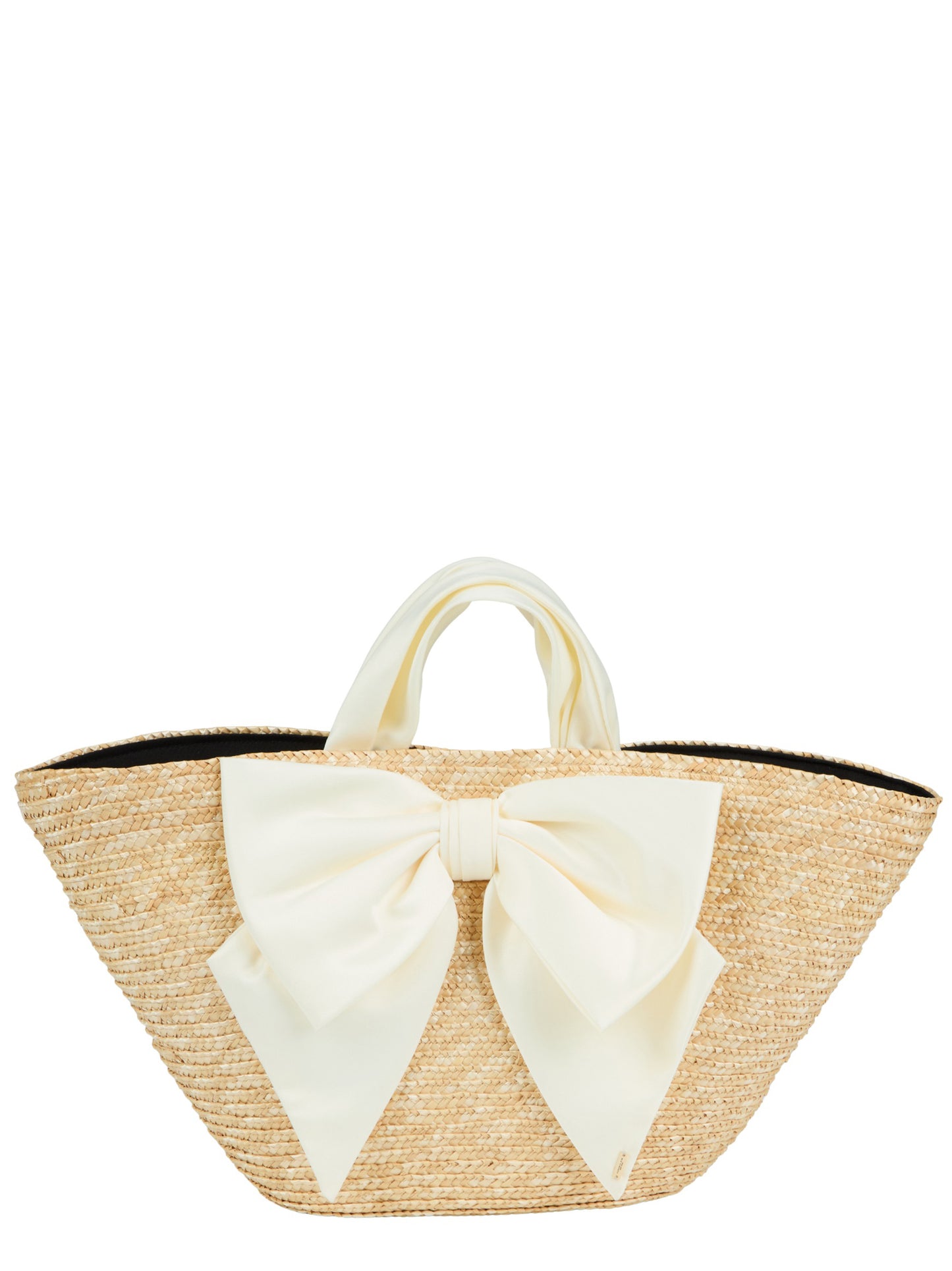Eugenia Kim Carlotta Natural Straw Tote in Ivory