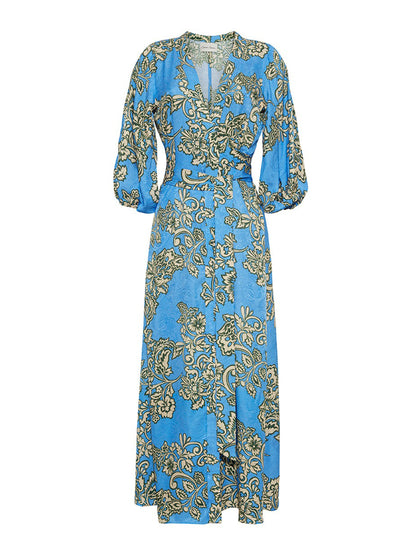 Cara Cara Rosewood Dress in Herrington Blue