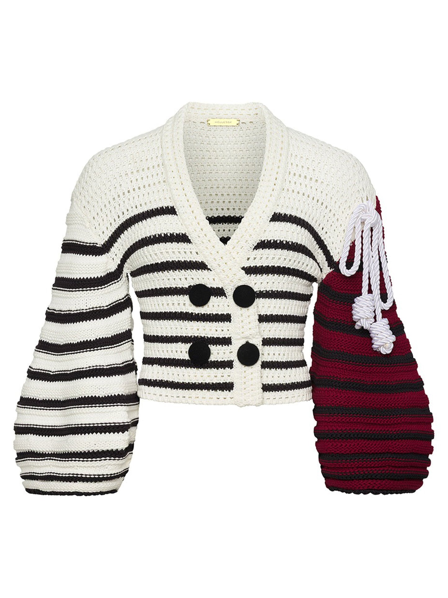 Hellessy Craig Cardigan in Multi Stripe