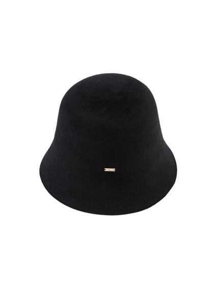 Eugenia Kim Anaïs Brushed Wool Felt Hat in Black