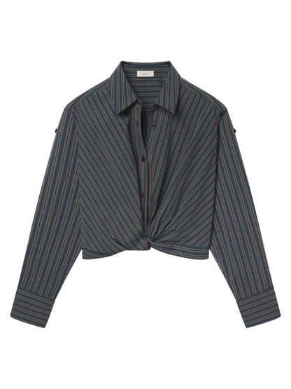 ALC Leo Top in Carbon Blue Multi