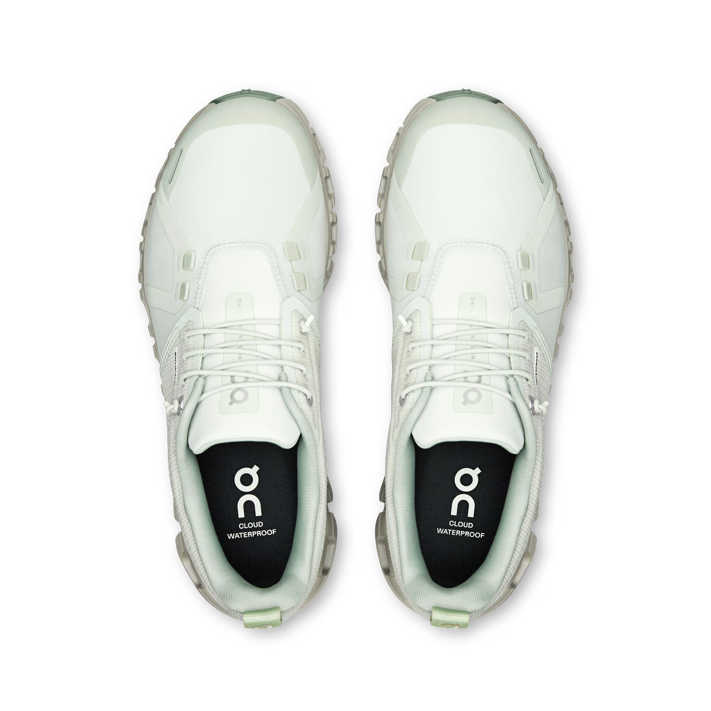 On Running Women's Cloud 6 Waterproof in Iceberg/Tin