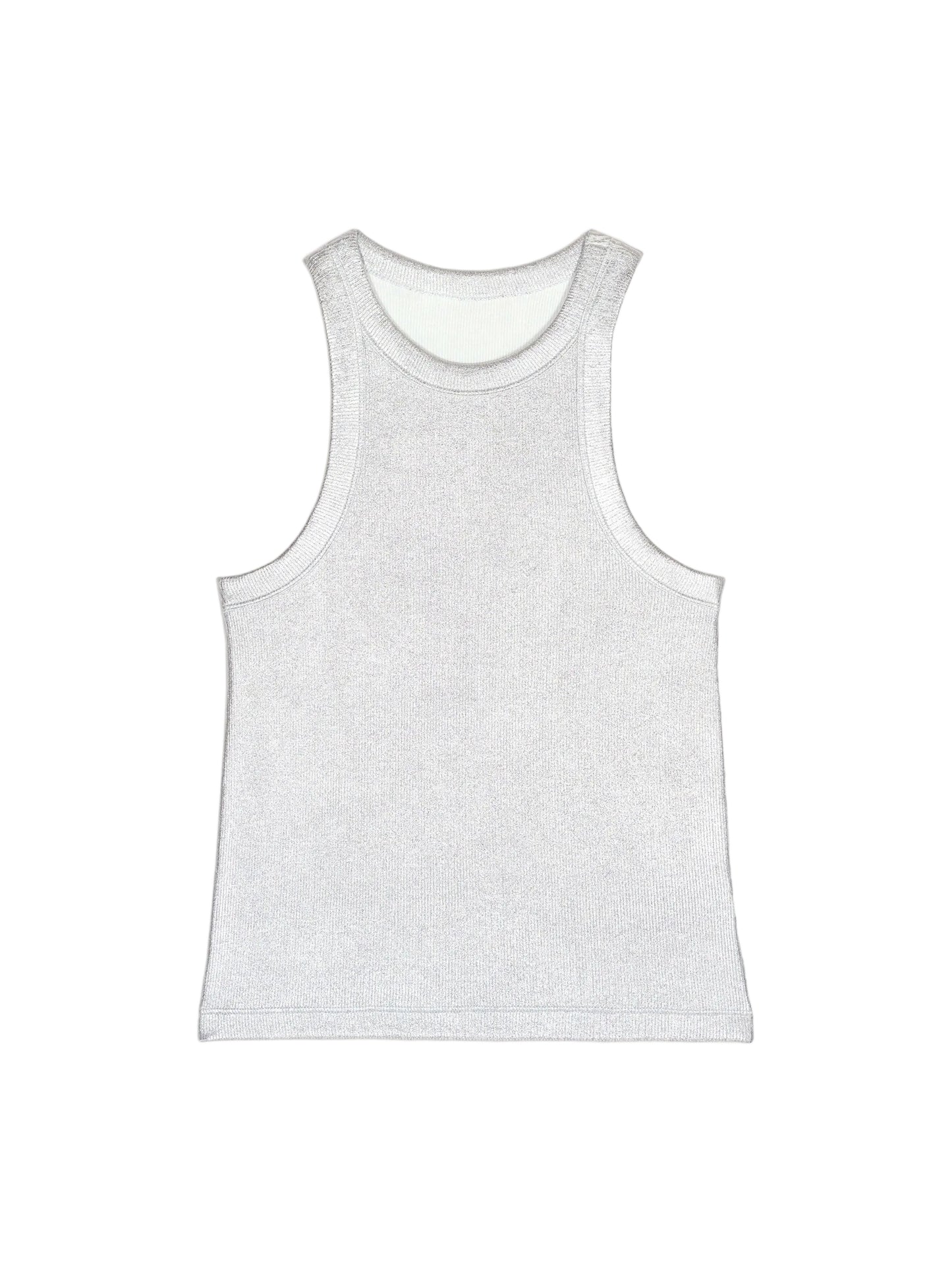 BA+SH Sleeveless Top Shadey Silver